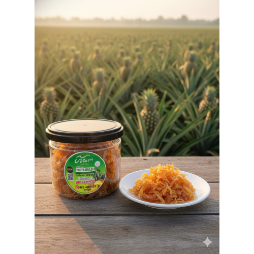 สับปะรดบ้านคา(กวน ดั้งเดิม) 100ก สับปะรดบ้านคา(กวน ดั้งเดิม) 100ก