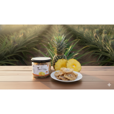 สับปะรดบ้านคา(อบกรอบ 3 รส) กป 100ก สับปะรดบ้านคา(อบกรอบ 3 รส) กป 100ก