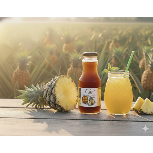 สับปะรดบ้านคา(น้ำไซรัปสับปะรดเข้มข้น) 250มล สับปะรดบ้านคา(น้ำไซรัปสับปะรดเข้มข้น) 250มล